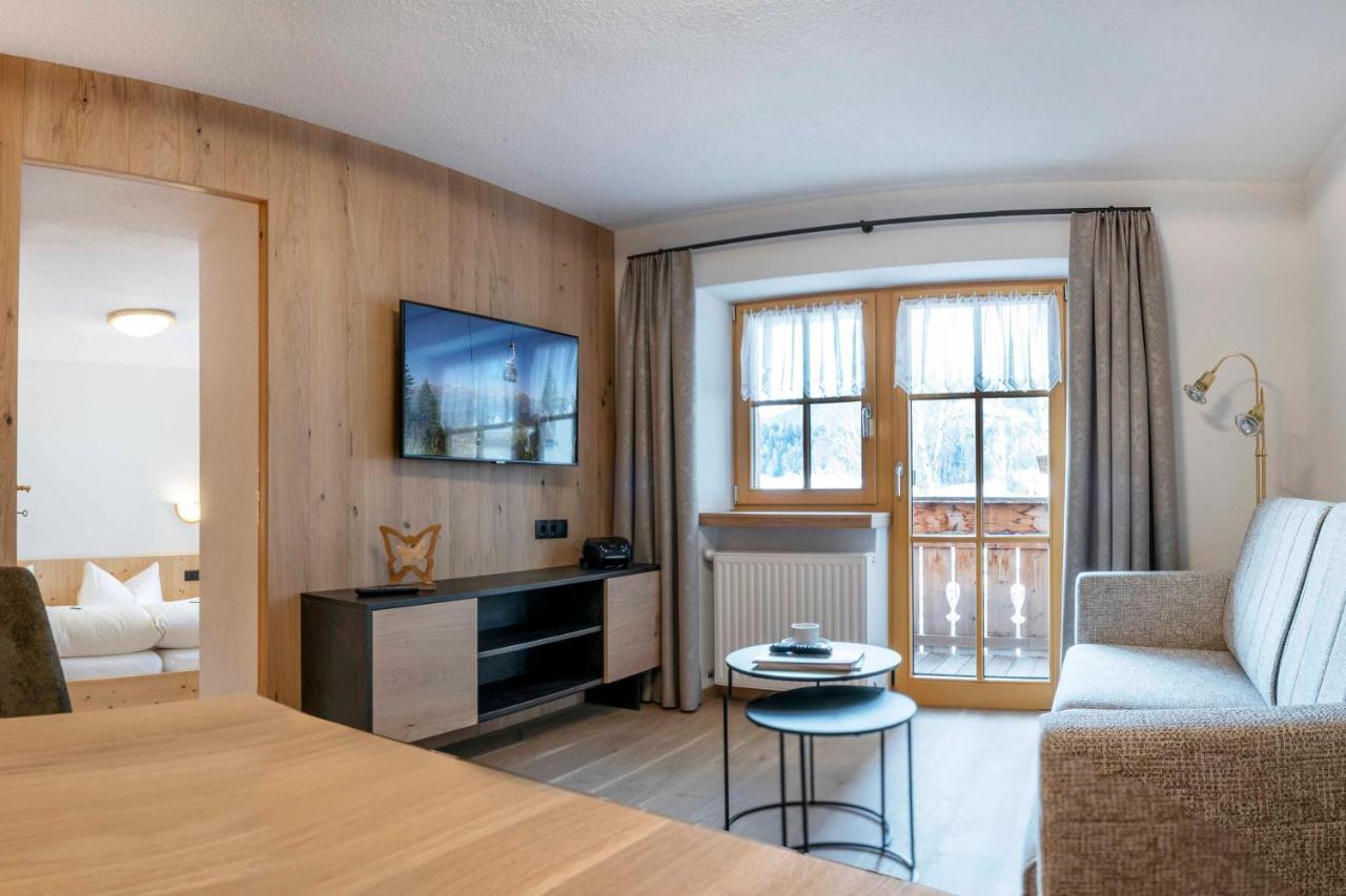Rosenhof- Premium & Landhaus Apartments & Wellness & Erlebnisbauernhof Nauders Buitenkant foto